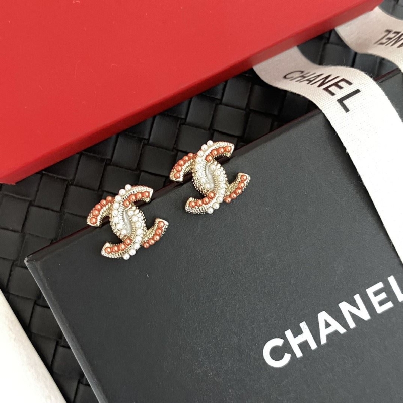 Ch*el earrings